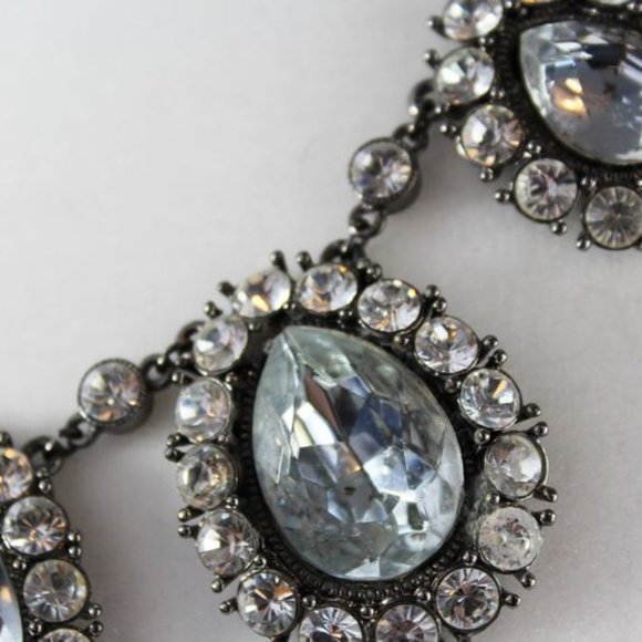 NWOT BADGLEY MISCHKA Couture Statement Necklace - Neiman Marcus Retail $289 - Picture 8 of 9